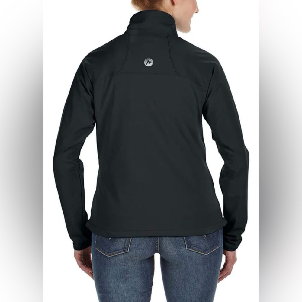 MARMOT LADIES' Tempo Jacket In Black W/ PAR Logo Size Medium - Picture 2 of 14